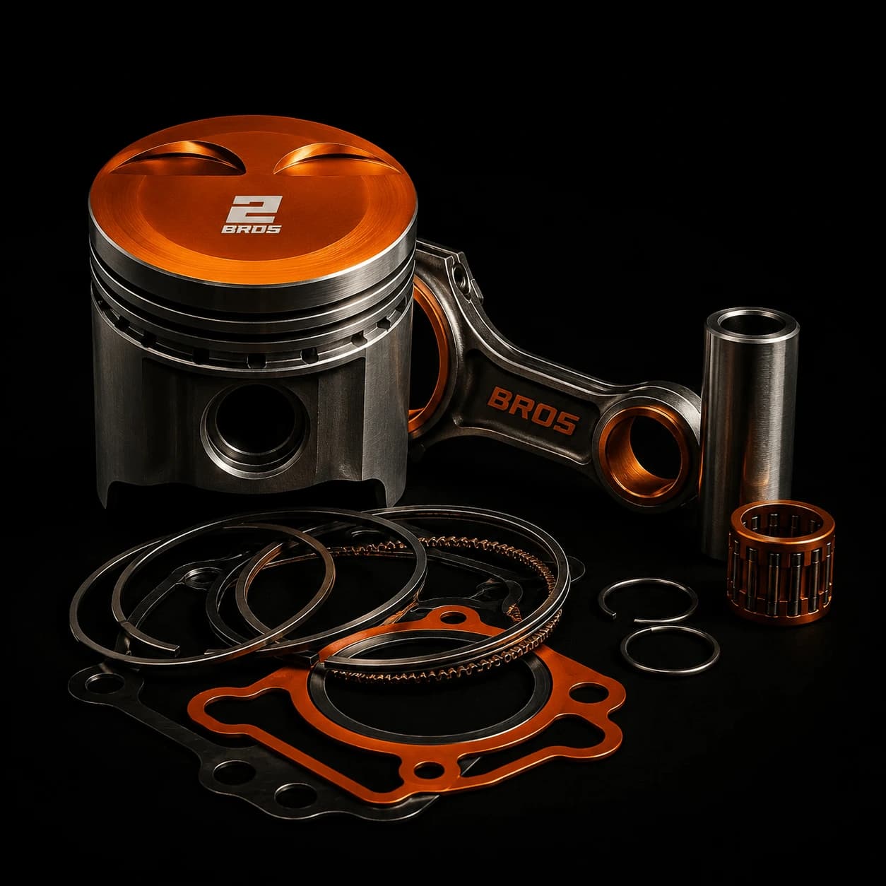 Engine & top end for motocross and enduro bikes